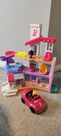 Little People Barbie House + Car