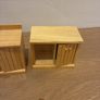 wooden dolls house furniture Image 4
