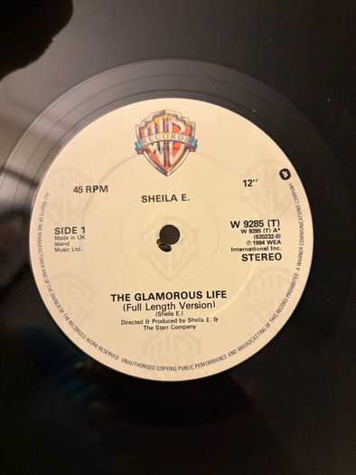 Sheila E The Glamorous Life Original 1984 UK 12inch Vinyl