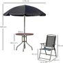 6 Piece Garden Dining Set Image 5