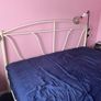 Metal frame king sized bed Image 7