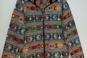 Topman patterned zip-up overshirt / jacket - Like new