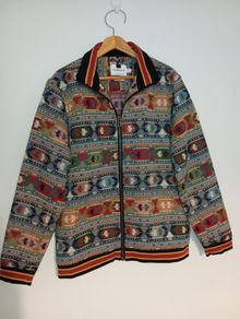 Topman patterned zip-up overshirt / jacket - Like new