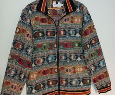 Topman patterned zip-up overshirt / jacket - Like new