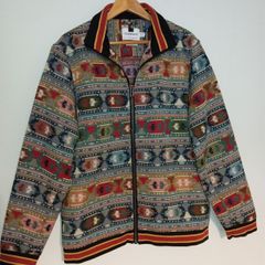 Topman patterned zip-up overshirt / jacket - Like new