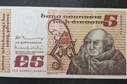 Ireland 5 Pound 1977 Banknote