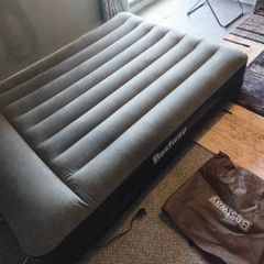 electric inflatable double airbed