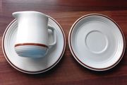 Vintage LA Marguerite Jug &amp; 2 saucers