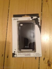 Brand New Jivo Colour Cover case for iPod Touch 4th Generation - Black