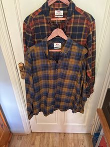 Fjallraven Flannel Shirts size large