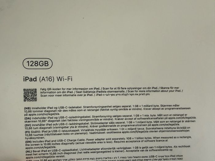 Apple ipad A16 11 inch
