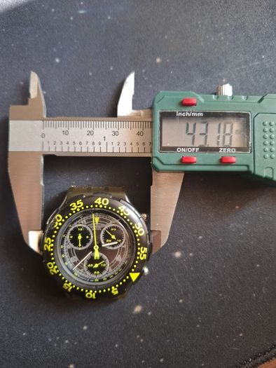 Swatch chronograph watch
