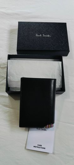 Paul Smith New In Box Mens Wallet Cc Multi Detail