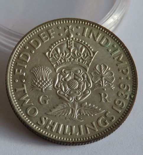 1939 Silver Florin George VI