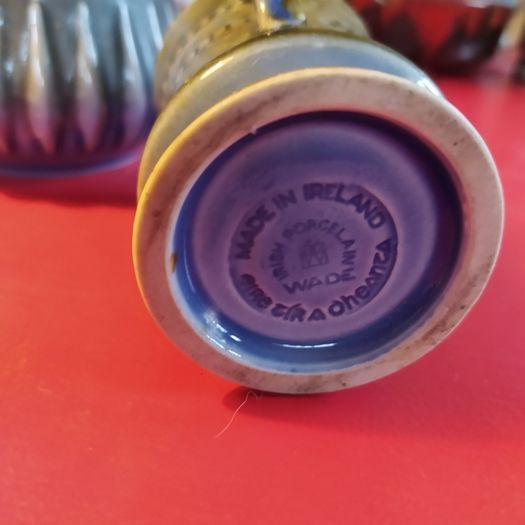 Irish Wade mini footed tankard,also impressed in Irish on base