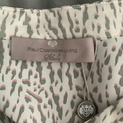 Paul Costelloe print blouse. Size 12