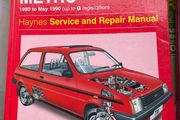 Haynes Manual: 80-90 Austin MG Metro Turbo