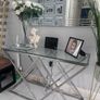 Glass console table Image 5