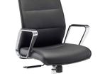 NEW Pallas Luxury Black Leather Director Office Chair