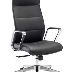 NEW Pallas Luxury Black Leather Director Office Chair