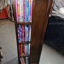 Solid Pine, Book, DVD or CD storage Carousel unit Image 2