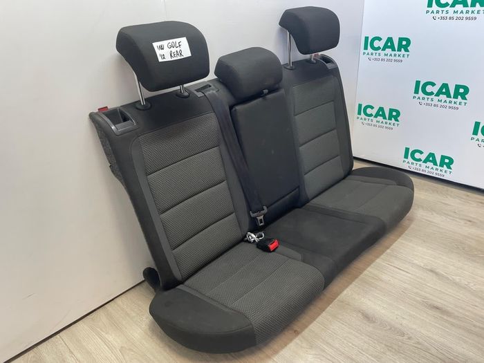 2012 Volkswagen Golf Rear Seats