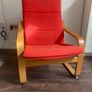 IKEA Poang Red Image 2