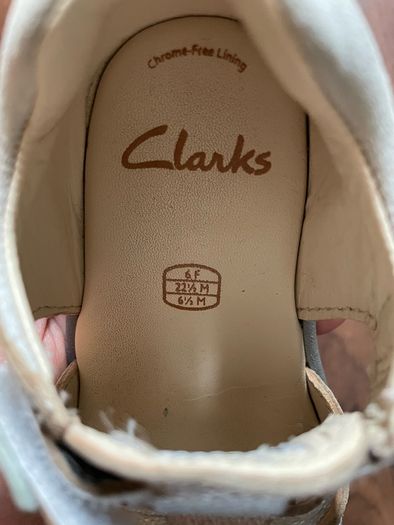Girls sandals Clarks uk6