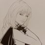 Original Comic Art of DC Black Canary by Rubismar de Costa Image 2