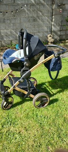 Junama Rose gold handcraft pram pushchair travel system