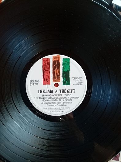 the jam sound affects and the gift vinyl lps