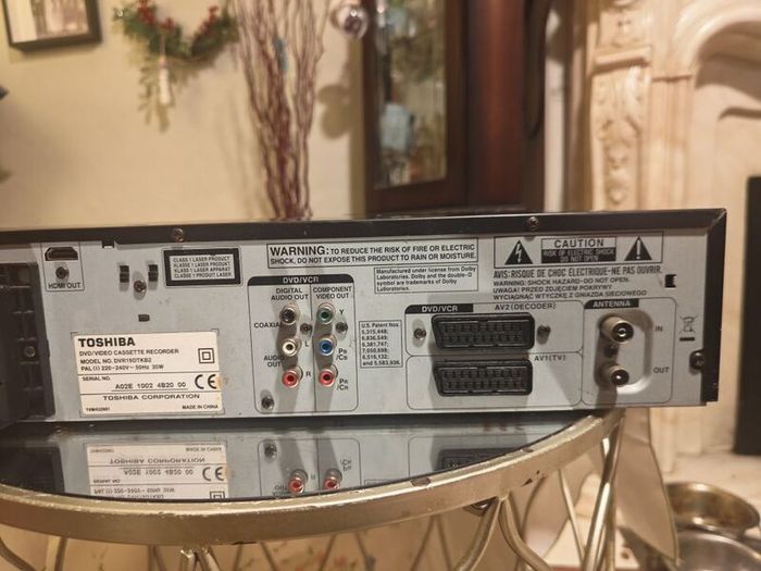 Dvd/vcr Combi