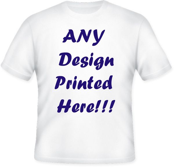 Personalised T-shirts tees tops shirts for adults and kids with you photo logo or any image