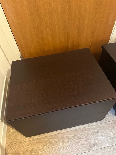 Bedside locker / cabinet / nightstand 2 drawer (2 piece)