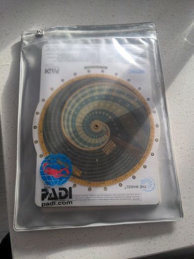 PADI Dive planner