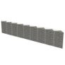 Gabion Wall Galvanised Steel 630x30x100 cm Image 4