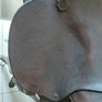 Western style brown leather horse saddle comes with accessories Image 6