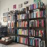 Bookcase 5 Tiers, Floor Standing Book Shelf, Wooden Shelf and Metal Frame Book Rack, Display Storage Rack Shelving Units for Living Room, Home Office - Rustic Brown Bookshelf MULTIPLE COLOURS AVAILABLE (FREE POSTAGE) Image 6