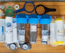 Complete 3-Stage Whole House Water Filtration & Softening System - Brand New
