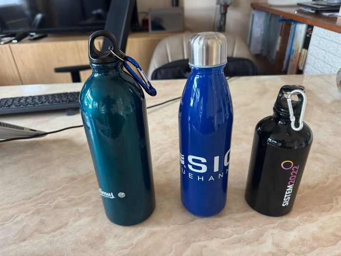 3 Water bottles