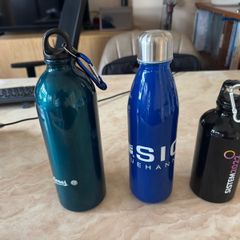 3 Water bottles