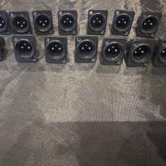 xlr sockets - lot
