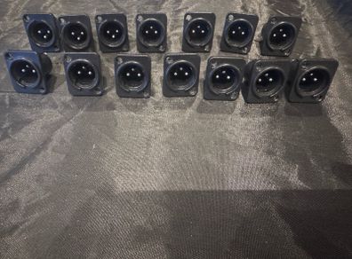 xlr sockets - lot
