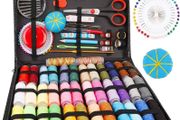 NEW SALE | 184 Pcs Premium Large Sewing Supplies with PU Case,38 XL Thread Spools,Scissors,Thimble,Threader,Needle,Suitable for Traveller,Adults,Kids,Beginner,Emergency,DIY and Home Button Repair Kit