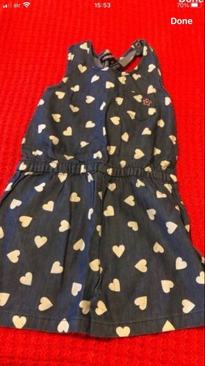 Girls shorts suit age 3