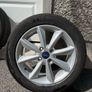 Four Genuine 2019 Ford Festa rims and tyres. Image 5