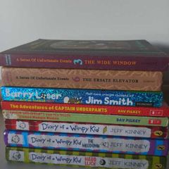 Kids Book Bundle Wimpy Kid, Captain Underpants & More
