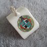 ORNAMENT - Crested China - Miniature Cheese Dish Image 4