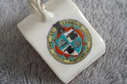 ORNAMENT - Crested China - Miniature Cheese Dish