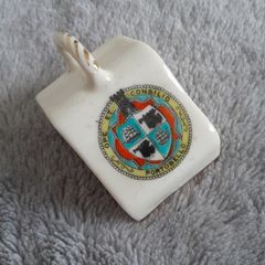 ORNAMENT - Crested China - Miniature Cheese Dish
